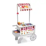 Melissa & Doug Essenswagen für Snacks und Süßigkeiten | Fantasiespielzeug | großes Spielset | 3+ | Geschenk für Jungen oder Mädchen