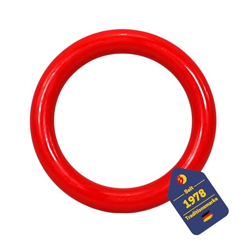 BEST SPORTING Tauchringe für Kinder 14 cm I Kinder Tauchringe, ideal für Seepferdchen und Co. I Tauchspielzeug für Kinder I Tauchringe für Kinder Set I Tauchring Kinder (rot)