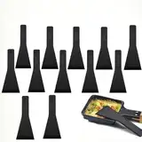 Raclette Schieber,Raclette Spatel,Raclette Pfannenwender Küchenwerkzeuge,12PCS Küchenutensilien für Antihaft Pfannen Käse Grills Gourmet Bretter Bratpfannen Fondue