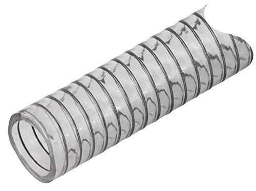 BLUREA Diesel-Saugschlauch Meterware 3/4'' , 3/4 Zoll Durchmesser, Bio-Diesel, robust, transparent, ölbeständig, zum Abpumpen