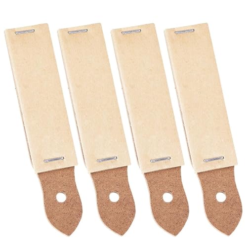 4 Stück Schleifpapier Spitzer Bleistift Papierwischer Set für perfektes Polieren & Feinschleifen Schärfpads, Sandpapier, Bleistiftspitzer & Malerei Schleifpapier für Erwachsene(Übergröße)