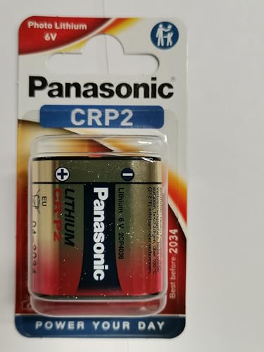 Panasonic CR-P2, 6V, 1400mAh Li-Ion, Photo, CR-P2L_1BP (Li-Ion, Photo)