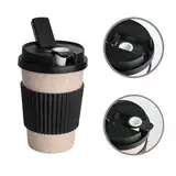 Cyt1tone Kaffeebecher Wasserpfeife mit Raucherpfeife Tragbar Kaffeetasse Bong, Kunststoffbecher Reise Bong, Inklusive 2 Räucherschalen