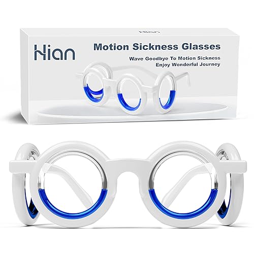 Motion Sickness Brille, Auto Sickness Brille, Linderung von Reisekrankheit, Luftkrankheit, Seekrankheit Brille（XIN-1 glasses-DE-6）