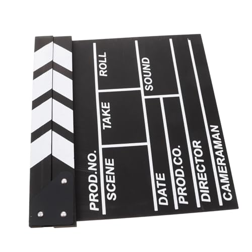 Abaodam ' Film-filmklatsche Gravierter Film Filmrequisiten Film-filmszenentafel Theaterausrüstung Videoherstellungsausrüstung Filmwerkzeuge Jungen und Mädchen Kreatives Spielzeug