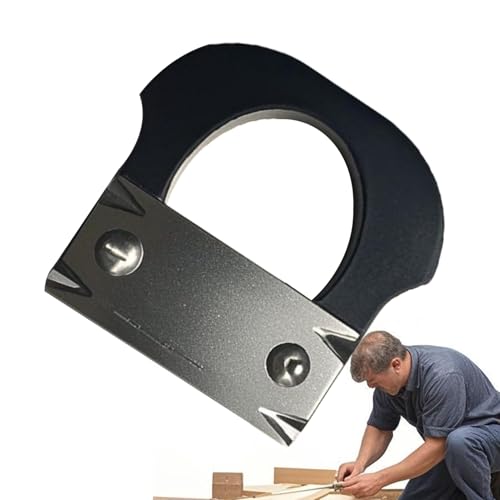 Kantenumroller Werkzeug - Ecken Hobel,Beidseitiges Manuelles Entgratungswerkzeug Mit Fasenschärfer Für ABS PVC Holz Und Möbelrestaurierung