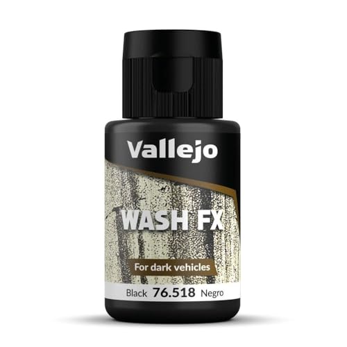 Vallejo Model Color 35 ml Wash Paints - Black