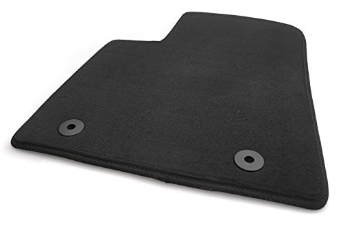 Fußmatte Ford Ka Fahrermatte einzeln Velours Automatte Original Qualität Fahrerseite Schwarz