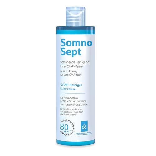 CPAP-Reiniger - SomnoSept 400 ml - Reiniger Masken Schläuche Kunststoff - Silikonreiniger