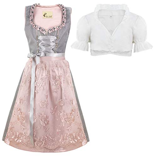 Alte Liebe 3tlg. Kinder Dirndl Spitzenschürze KD-103/104