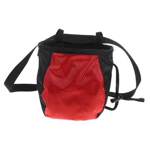 Sosoport Kreidetasche Zum Gewichtheben für Klettergymnastik – rutschfeste Aufbewahrungstasche Große Kapazität Aufbewahrungstasche für Den Außenbereich Wiederverwendbare Hüfttasche