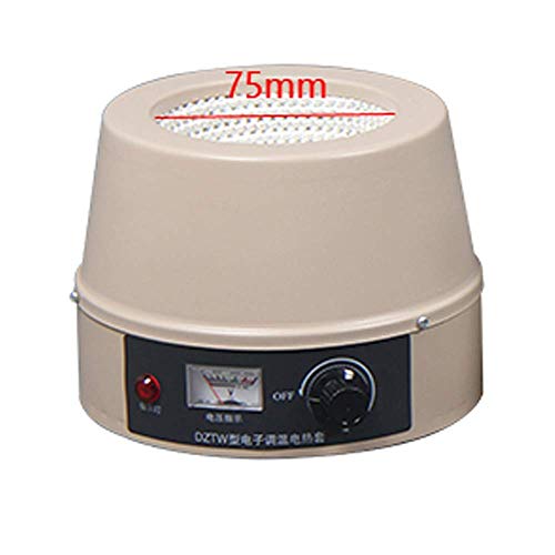 Fayelong 100ml-20000ml Elektrisch Heizmantel Temperatur Einstellbar Max. 380 Grad Celsius 100-2500W 220V Für Rundkolben (100ml)
