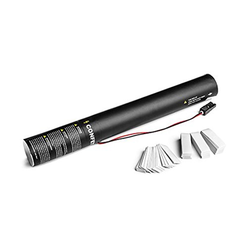 Konfetti Kanone 40cm weiß, elektrisch