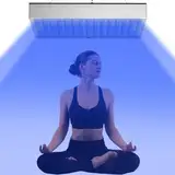Jitesy Bräunungslampe für Zuhause,Tragbare Bräunungslampe mit 225 LEDs, Einstellbarer Ständer faltbares Gesichtsbräuner Solarium Für Zuhause,Hautbräunungslicht für Gesicht und Körper(48W)