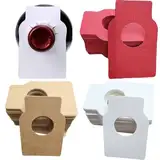 Muteitt 150 Stück Weinflaschen-Etiketten Aus Papier, Weinkeller-Etikett, Weinflaschen-hängeetiketten, Wiederverwendbare Weinregale, Marker, Weinflaschen-Hals-id-Tags Für Weinverkäufer