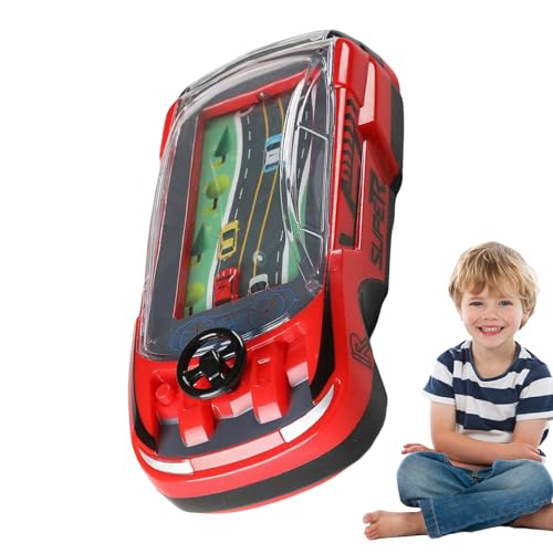Yplkm Rennwagenspiel, Handheld Racing Game | Rennwagen Breakthrough Adventure Game Machine,Zwei -Spieler -, Interactive Family Play Vehicle, Fahrssimulator für Mädchen