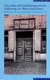 Universität und Sozialfürsorge zwischen Aufklärung und Nationalsozialismus: Das Waisenhaus der Theologischen Fakultät in Göttingen 1747-1938