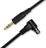 Pixel Fernauslöser Verbindungskabel DC 3,5 mm Klinke Kabel für N3 Auslöser (z.B. Pixel Timer-Fernauslöser) und für Canon R5 6D II 7D II 1DX III 1DC 1DS III 1D IV 5D IV 5D III 6D 7D 50D 40D 30D D2000