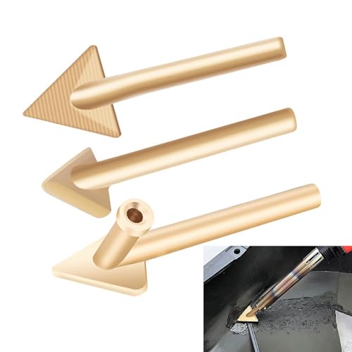 Hayaww 3 pcs Ersatz-Schweißspitzen aus Eisen für 80 Watt Kunststoff-Schweißset 80-Watt-Kunststoff-Schweißspitzen Kunststoff-Schweißgerät TPO, TEO, PP, Auto-Stoßstange Ersatzspitzen