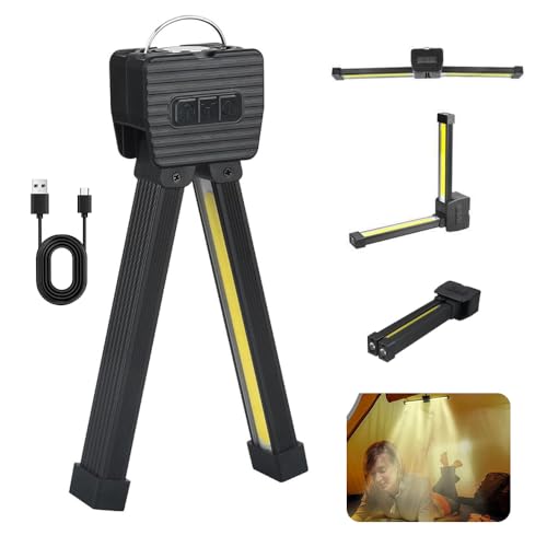 Posing Lampe Gym Magnetisch, 7th Gear Dimming Portable Gym Lamp For Posing With Hanging Hook, Arbeitsleuchte With 180 Degree Folding, Posing Light Gym, Waterproof Handheld Camping Light
