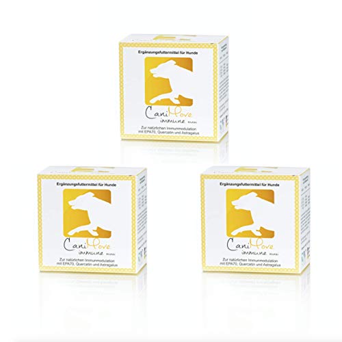 CaniMove Immune Maxi (früher EPA 70 Maxi) Sparpaket mit 300 Kapseln zur Stabilisierung und Modulation des Immunsystems des Hundes, auch bei CAD, SLO oder IBD