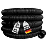 AquaOne Poolschlauch 32mm schwarz I Hochwertiger Pool Schlauch für Garten & Schwimmbad I Solarschlauch I Schwimmbadschlauch I Saugschlauch I Pumpenschlauch I Flexibel Wasserschlauch (6 Meter)