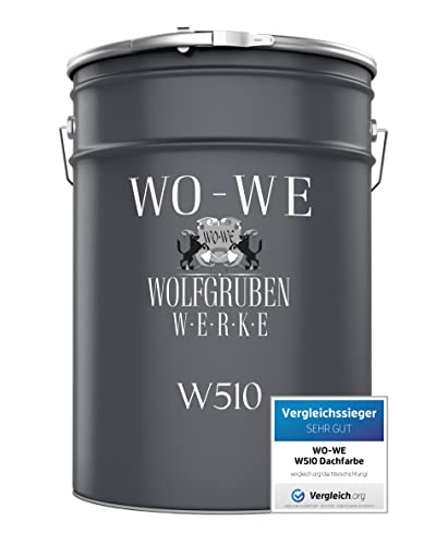 Dachfarbe Sockelfarbe Dachbeschichtung Dachziegel W510 Schwarz RAL 9005-5L