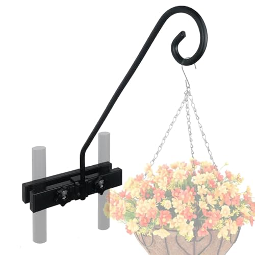 Halter für Geländeranlagen, Halterung für stabile Geländersysteme | Halterungen für Dekorationen für den Außenbereich aus Metall für Halterungen für Balcony Top Garden Backyard Farm