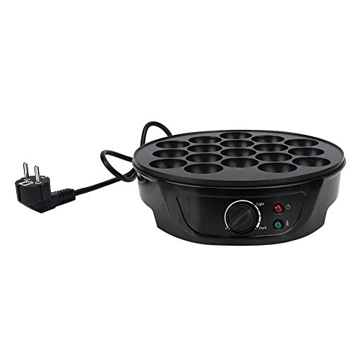 Japanische Takoyaki-Maschine, 18-Gitter-Küche Octopus Ball Maker Mini elektrische Backform für die Zubereitung von Snacks Takoyaki, 220-240V(EU)