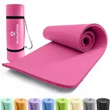 #DoYourFitness x World Fitness | Fitnessmatte "Yamuna" | 183x61x1,5cm | Phthalatfrei & rutschfest | Gymnastikmatte ideal für Yoga, Pilates, Fitness, Outdoor im Studio & zu Hause | Pink