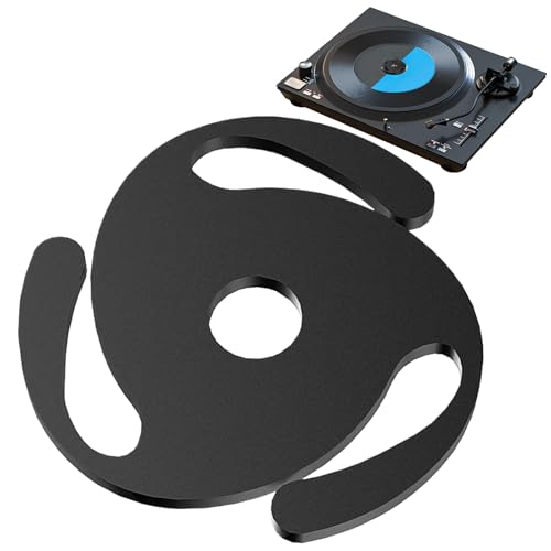 45 U/min -Adapter - 45 U/min -Konvertierungsblatt Solid Record Adapter | Vinyl - -Spindeleinsatz für Plattenspieler, Leichter 7 -Zoll -Adapter für Musikliebhaber, Home -Audio, DJ Studio -Ver