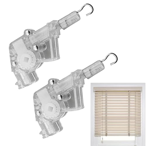 Wanddrehmechanismus | 2er-Set Sechskant-Zahnrad-Jalousie-Wandtilter | Montagewerkzeug Mit Hakenverbindung Für Hausbesitzer, Mieter & Heimwerker