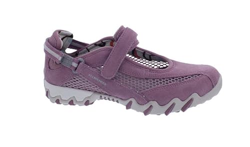 Allrounder NIRO Sneaker, Klettverschluss, Mauve Shadow, C. Suede 98 / Open Mesh 98 Pink Gr. 39