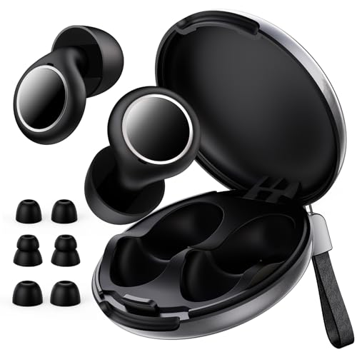 PKBD Konzert Ohrstöpsel, 18dB＆33dB Einstellbare Hi-Fi Konzert Ohrstöpsel für Konzerte, Musiker,Filme, Arbeit und Nachtleben, Schwarz