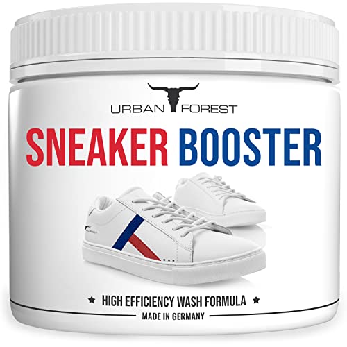Sneaker Pflege für Profis | Sneaker Power Reiniger | Sneaker Intensiv Reiniger | Schuhpflege & Schuhreinigung mit biologischen Inhaltsstoffen mit dem Sneaker Booster PRO von URBAN Forest