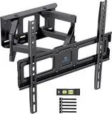 PERLESMITH TV Wandhalterung, Schwenkbare Neigbare TV Halterung für 26-70 Zoll Flach & Curved Fernseher oder Monitor bis zu 45kg, max.VESA 400x400mm