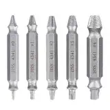 YYTECH Schraubenausdreher Set 5 Stück,Linksausdreher Set, Ausdreher, Schrauben Ausdrehwerkzeug, Linksdreher Set, Beschädigte Schraubenentferner Set,Zum Entfernen Leicht Beschädigter Schrauben