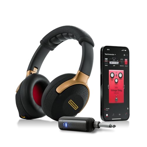 Positive Grid Spark NEO Kabelloser Kopfhörer-Amp für E-Gitarre, Akustikgitarre und Bass mit KI-Unterstützung; dedizierte Audiotreiber, Geräuschabschirmung, Bluetooth Streaming und App