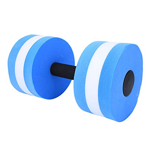 MUNEFE Wasser Übung Hantel, schwimmende Schaumstoff Hantel, Wasser Aerobic Workouts Hantel für Indoor-Sportarten aquatischen Werkzeug