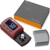 Neoteck Digitale Tonarmwaage Turntable Stylus Force Scale Gauge Tester Prüfvorrichtung der Kraft vom Plattenspieler 0,01g LCD Hintergrundbeleuchtung für Tonarm des Plattenspielers (Rot)