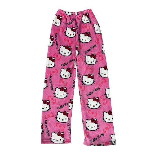 Pyjama Hose Pyjama Hose Hose Pyjama Pyjama Hose Xxs Anime Hose Y2k Hose Damen Pyjamahose Generic Fall Cute Cartoon Herbst Warm