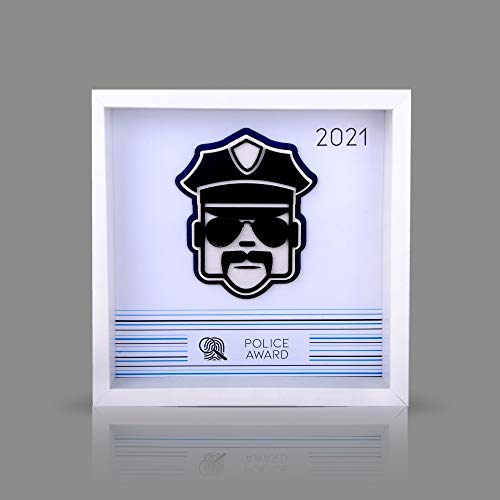 Polizei Geschenke Abschiedsgeschenk bestandene Prüfung Pokale Award Ehrenpreis Jubiläum personalisiert individuelle Gravur + Deinem Logo