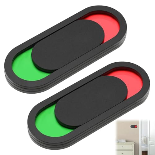 YIZWINS 2 PSC Bitte Nicht Stören Schild, 10 x 4 cm Besetzt Schild Toilette, Nicht Stören Türschild, Türschild Bitte Nicht Stören, Heimbüro, Toilette, Badezimmer, Tagungsraum, DIY-Türschild