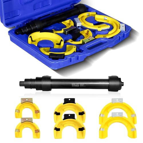 CCLIFE Federspanner McPherson 300 mm, Stoßdämpfer Werkzeug mit Kunststoffschutz, 1050 kg Belastbarkeit