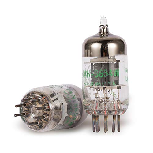 JAN 5654w Röhren - 2Pcs 7-Pin GE JAN 5654W Valve Tubes Vakuumröhren Upgrade für 6AK5 / 6J1 / 6J1P / EF95 Ventil