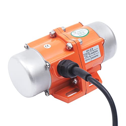 Vibrationsmotor 90W Asynchronmotor 3000RPM 220V Einphasenmotor für Bergbau Metallurgie Kohle Bauwesen chemische Industrie Elektromotor mit einstellbarer Erregerkraft