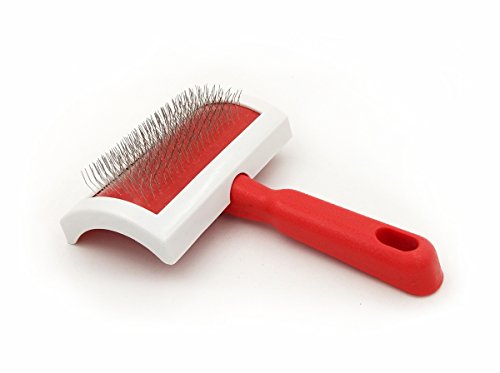 JUSPRO Schafleder Teppichbürste