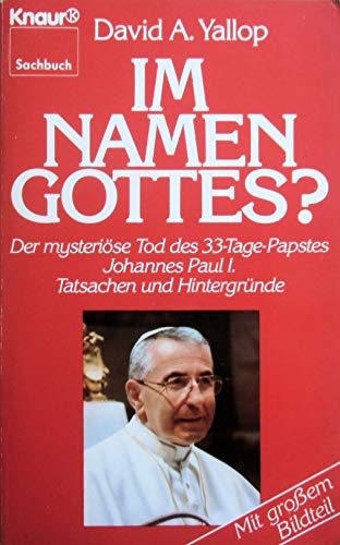 Im Namen Gottes?