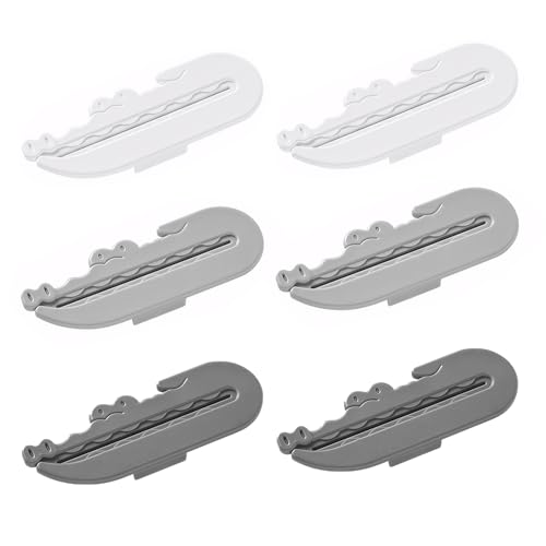 6 PCS Tubenaufroller Für Alle Tube Tubenausdrücker Für Alle Tube Zahnpasta Presse Tubenquetsche Zahnpastapresse Zahnpastatuben Ausdrücker Zahnpasta Quetscher Tubenpresser Für Alle Tube