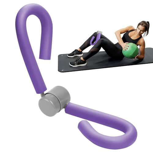 Flintronic Oberschenkeltrainer, Oberschenkel Hip Trainer, Beckenbodentrainer für Frau und Männer, Oberschenkel Beckenboden Beckenbodentraining, Trainingsgerät für Zuhause Gym Yoga （Lila）